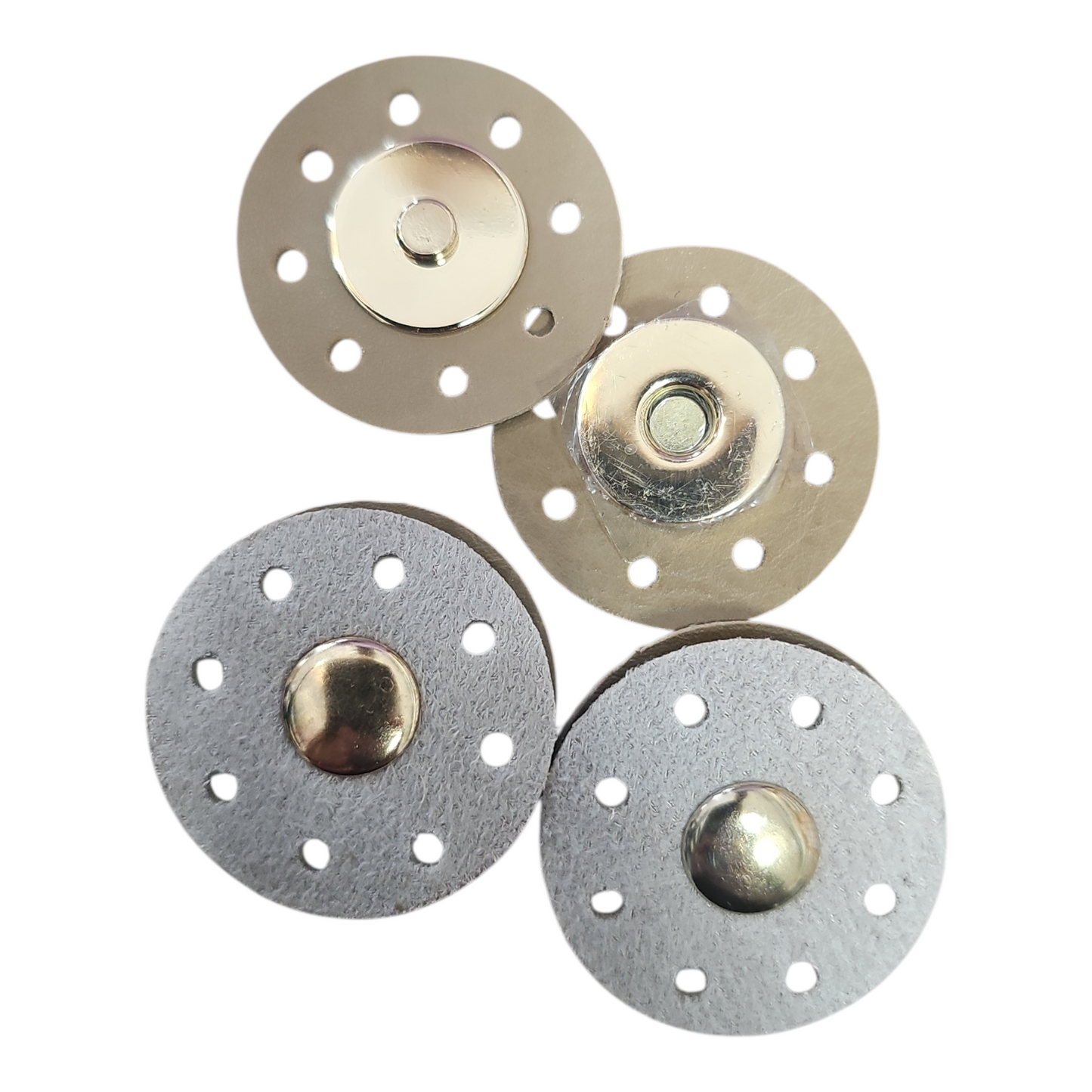 Cierre redondo imantado