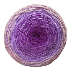 Ombre Poliéster flat string 5mm