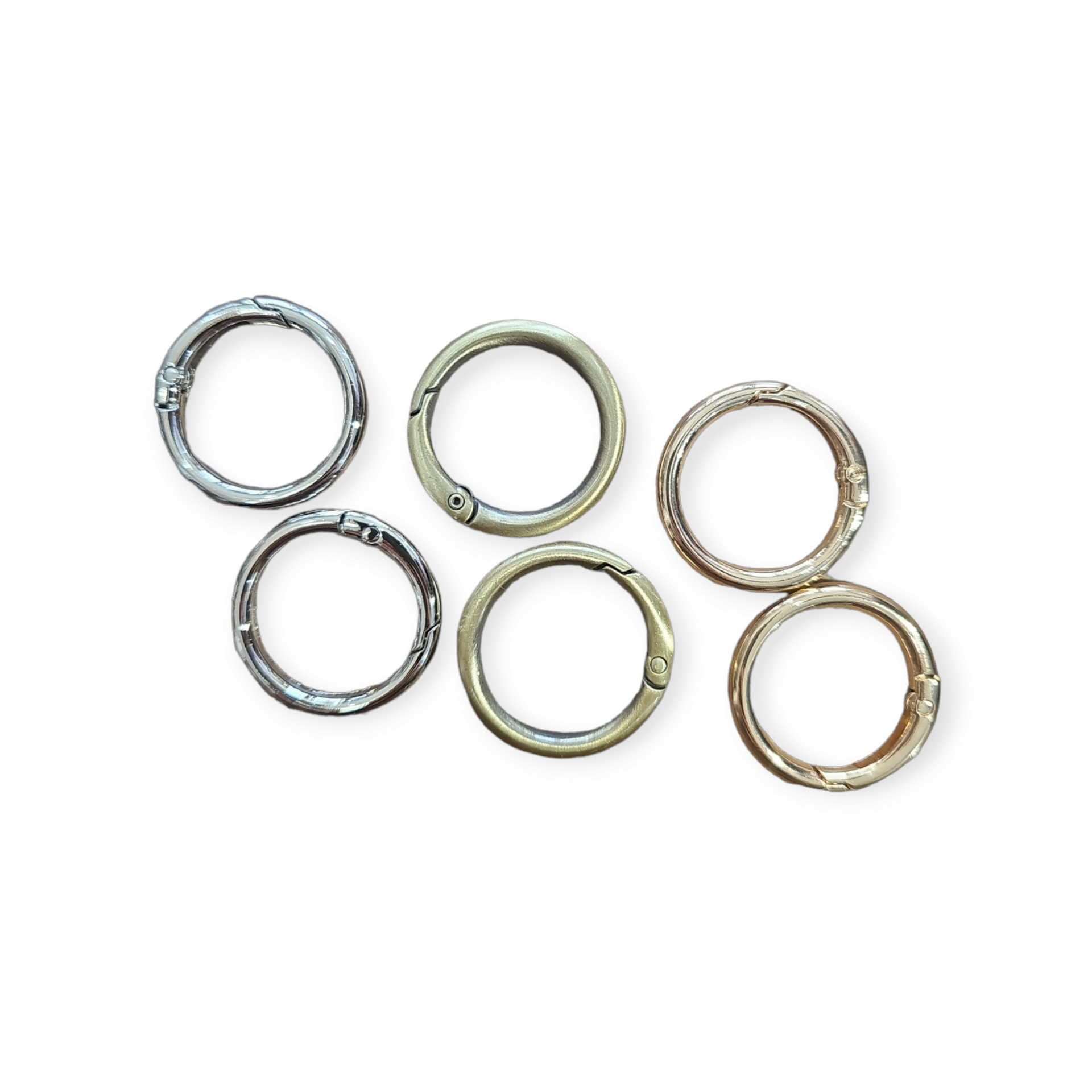 Mosquetón con abertura 1"