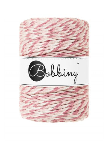 BOCHIKNOT Macrame Cord 5mm x 105yds - Multi-Colored Cotton Cord for Macrame  Wall Hangings, Plant Hangers & Crafts - Macrame Single Strand Cord Rope -  Speciality Macrame Yarn String (Pink Marmalade): Buy