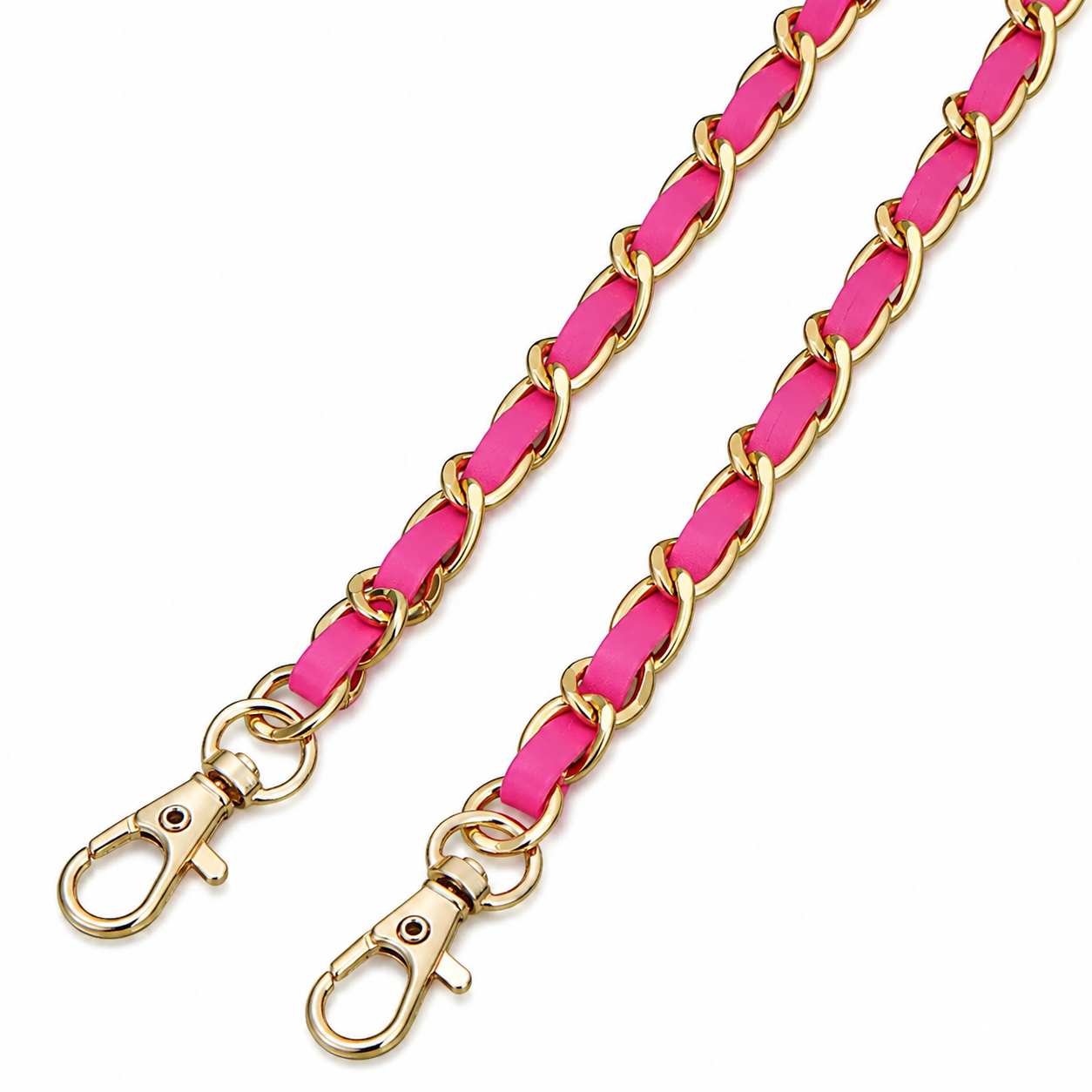 Cadena con cuero
