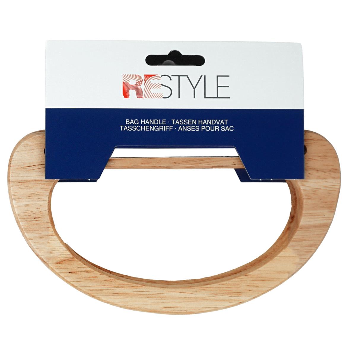 Bag handle wood