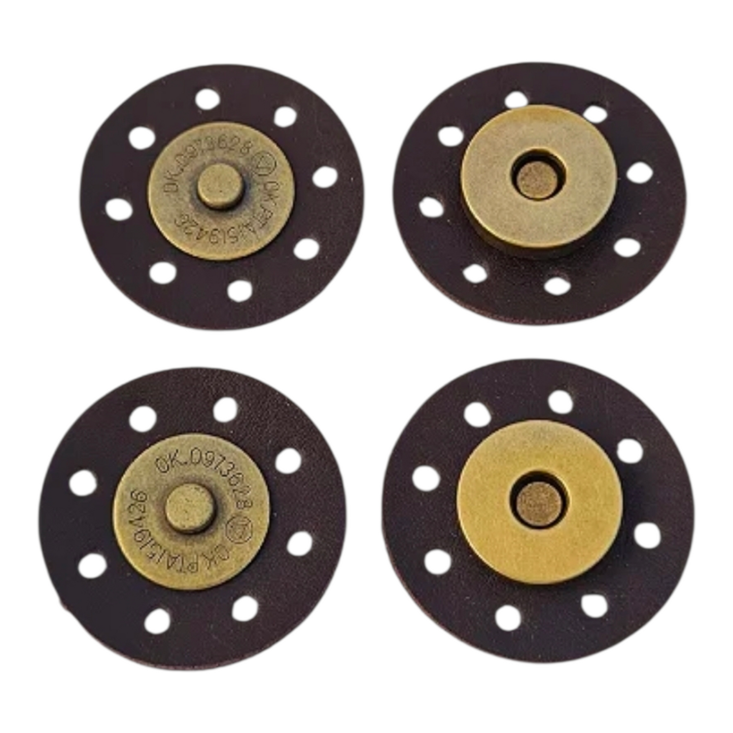 Cierre redondo imantado