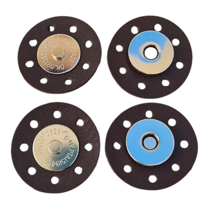 Cierre redondo imantado