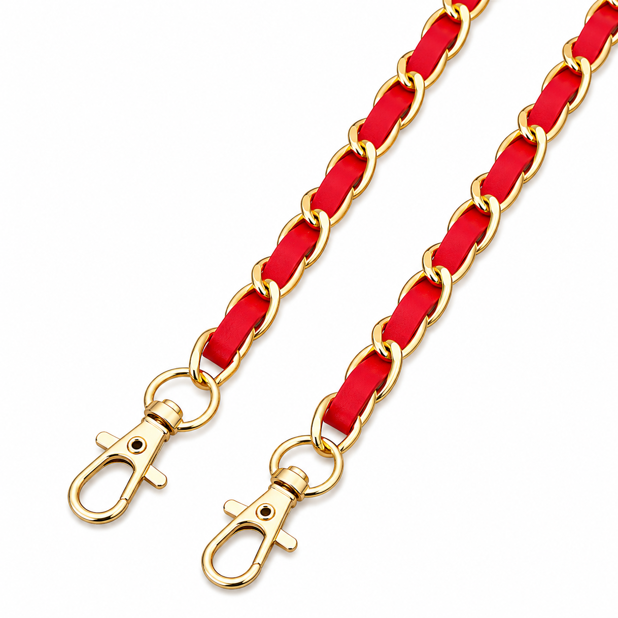 Cadena con cuero