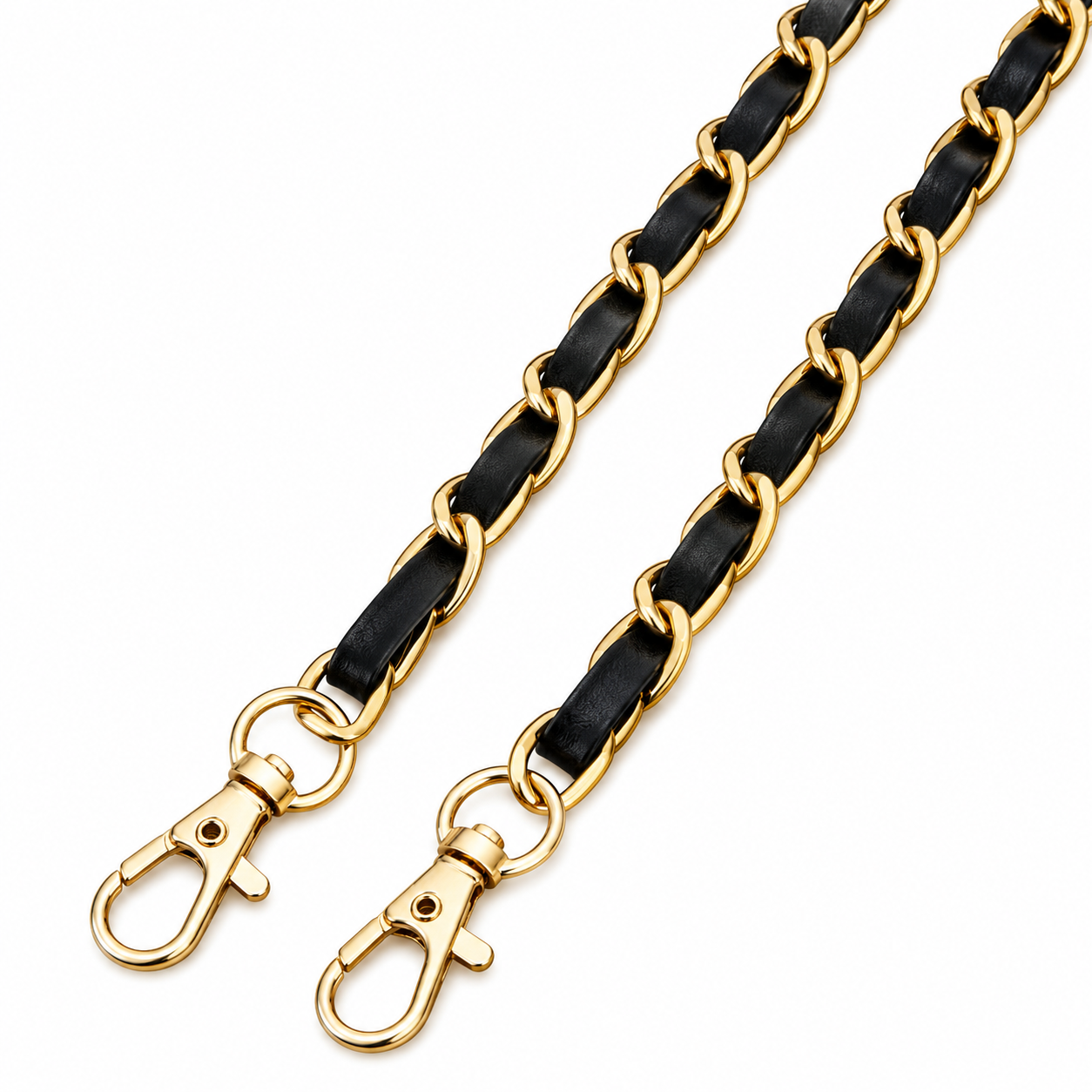 Cadena con cuero