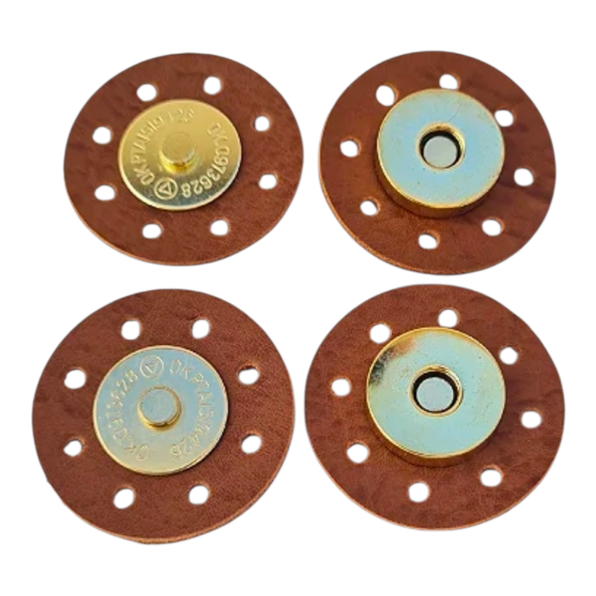 Cierre redondo imantado