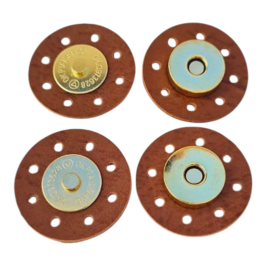 Cierre redondo imantado