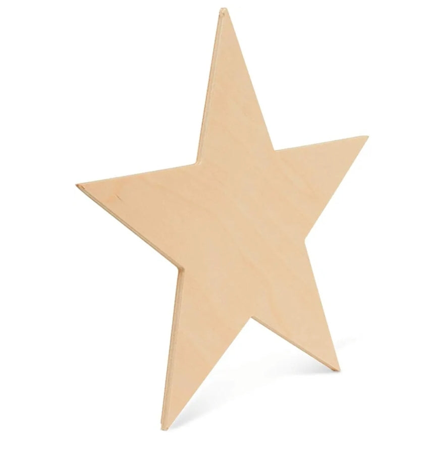 Estrella de Madera 