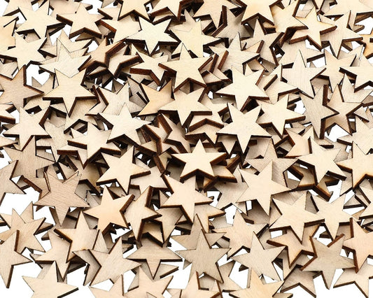 Estrellas de Madera 3/4in